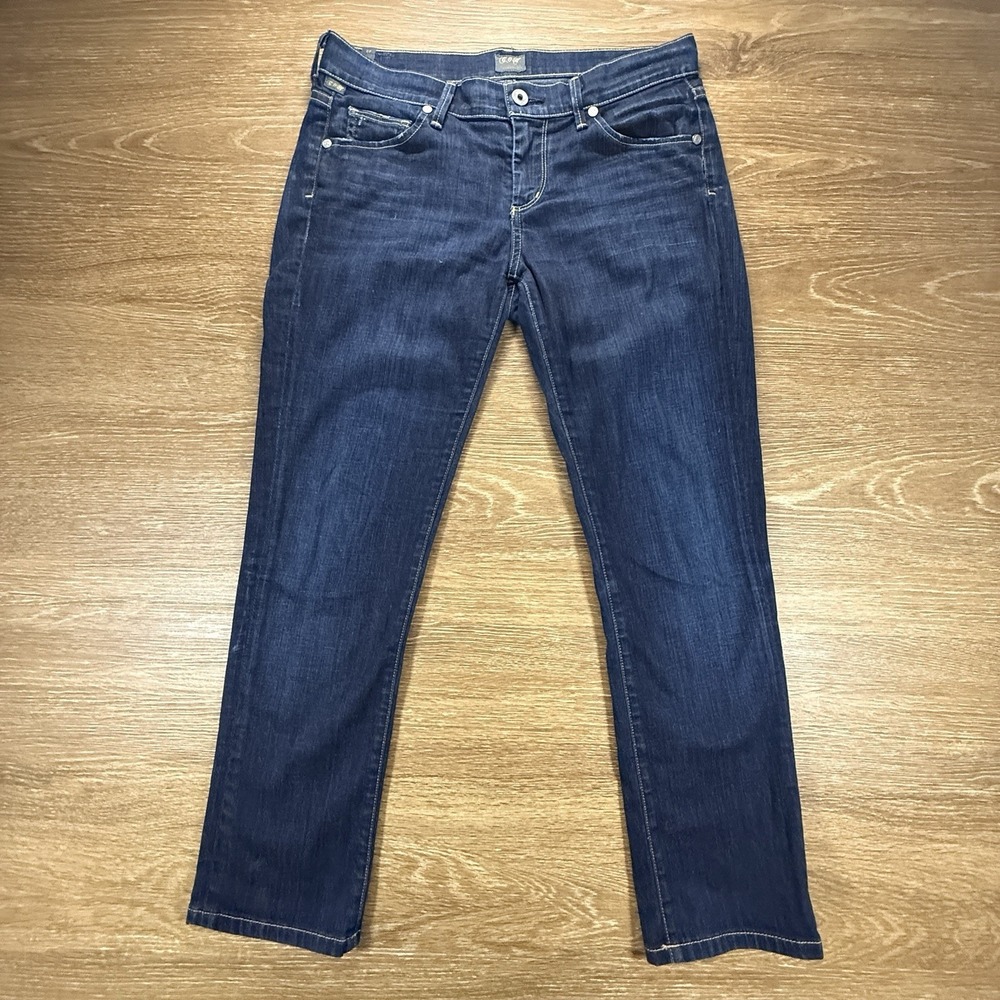 Citizens of Humanity Ava Low Rise Straight Leg Jeans Women's Size 27 Dark Wash - Picture 2 of 12
